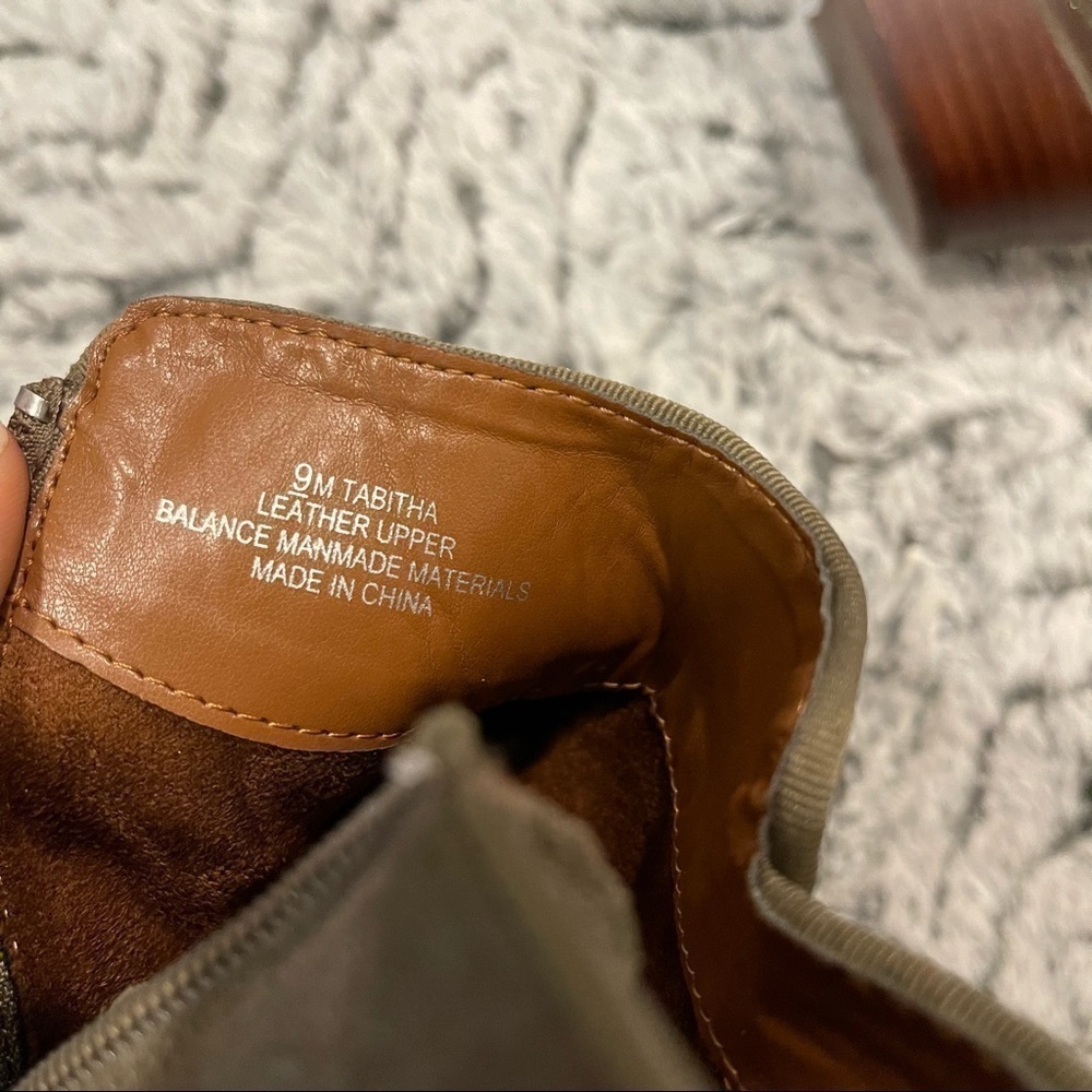 Crown Vintage Booties Tabitha Ankle Casual Trendy Size 9 - Picture 4 of 8